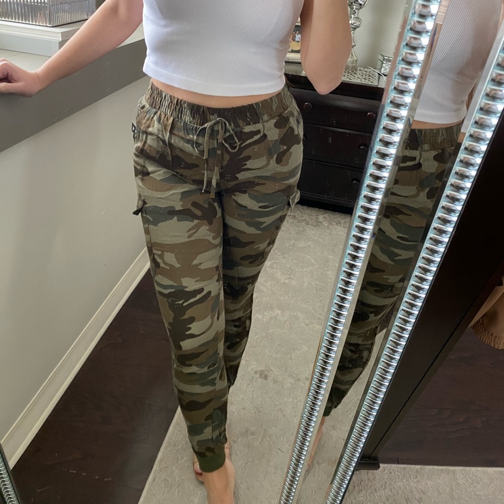 Camo Fitted Joggers